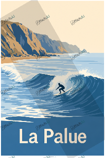 Custom poster of Crozon - AffichAI