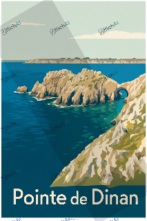 Custom poster of Crozon - AffichAI