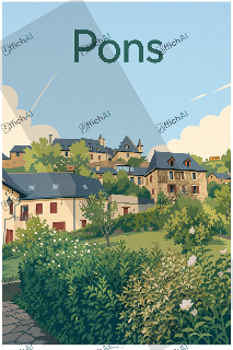 Custom poster of this place - AffichAI