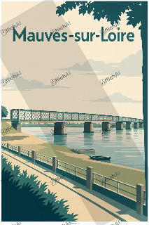Custom poster of Mauves-sur-Loire - AffichAI