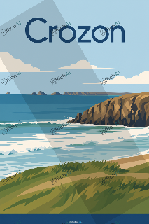 Custom poster of Crozon - AffichAI