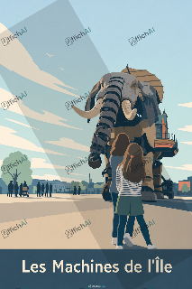 Custom poster of Nantes - AffichAI