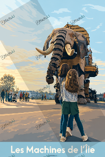 Custom poster of Nantes - AffichAI
