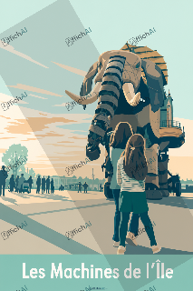 Custom poster of Nantes - AffichAI