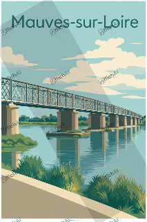 Custom poster of Mauves-sur-Loire - AffichAI