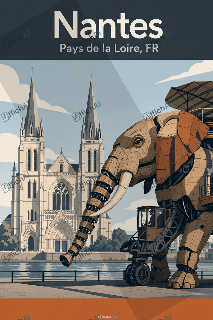 Custom poster of Nantes - AffichAI