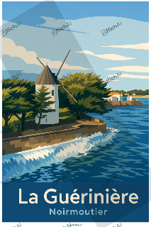 Custom poster of La Gu&eacute;rini&egrave;re - AffichAI