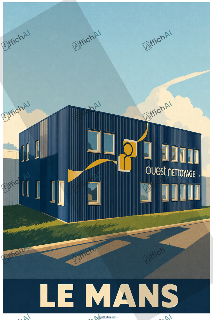 Custom poster of Le Mans - AffichAI