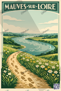Custom poster of Mauves-sur-Loire - AffichAI