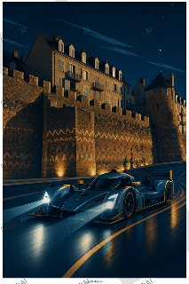 Custom poster of Le Mans - AffichAI