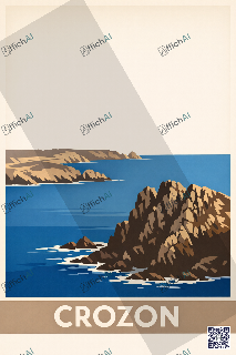 Custom poster of Crozon - AffichAI