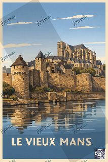 Custom poster of Le Mans - AffichAI