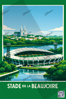 Custom poster of Nantes - AffichAI