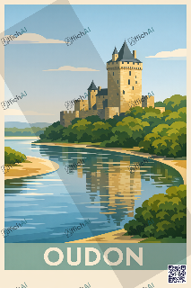 Custom poster of Oudon - AffichAI