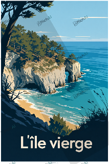 Custom poster of Crozon - AffichAI