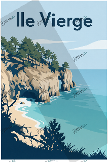 Custom poster of Crozon - AffichAI