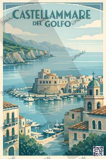 Custom poster of Castellammare del Golfo - AffichAI