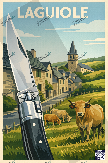 Custom poster of Laguiole - AffichAI