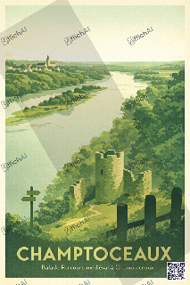 Custom poster of Or&eacute;e d'Anjou - AffichAI