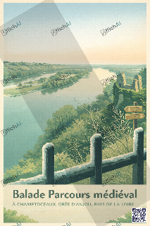 Custom poster of Or&eacute;e d'Anjou - AffichAI
