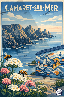 Custom poster of Camaret-sur-Mer - AffichAI
