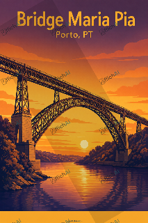 Custom poster of Oliveira do Douro - AffichAI