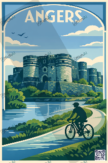 Custom poster of Angers - AffichAI