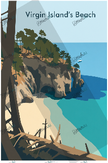 Affiche personnalis&eacute;e de Crozon - AffichAI