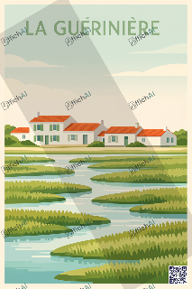Custom poster of La Gu&eacute;rini&egrave;re - AffichAI