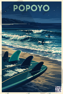 Custom poster of Popoyo - AffichAI