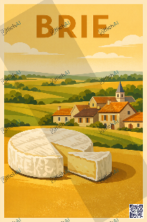 Custom poster of Brie - AffichAI